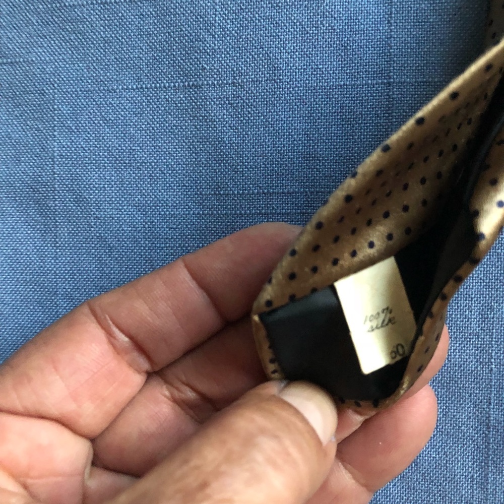 Oscar de la Renta Silk Tie - Picture 4 of 4